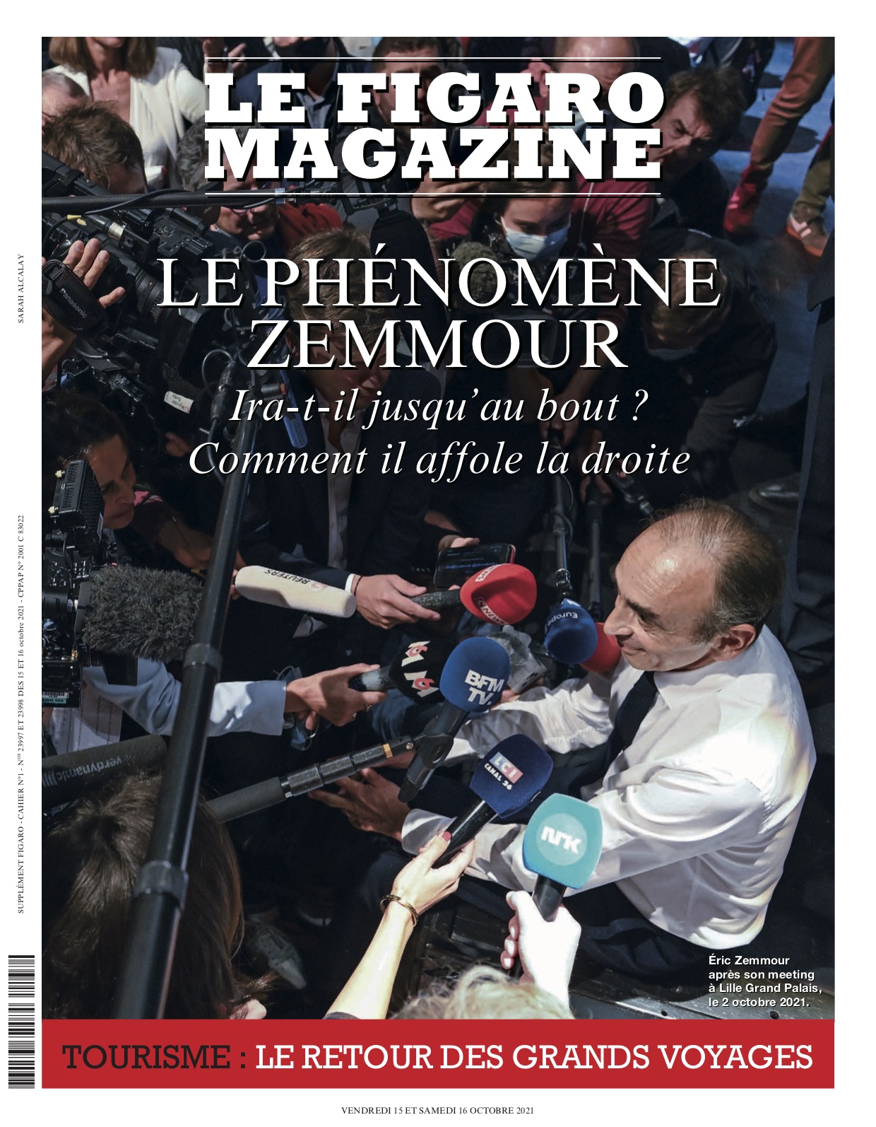 Le Figaro Magazine - Le phénomène Zemmour 
